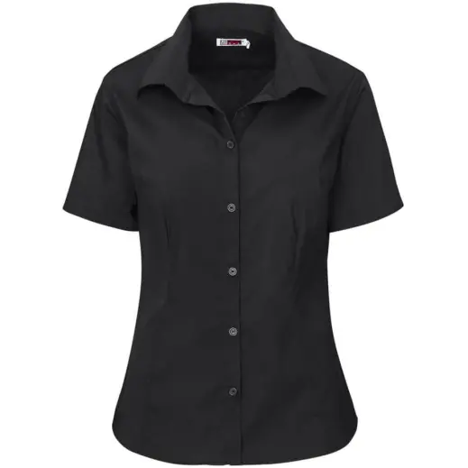 Ladies Short Sleeve Sheffield Black